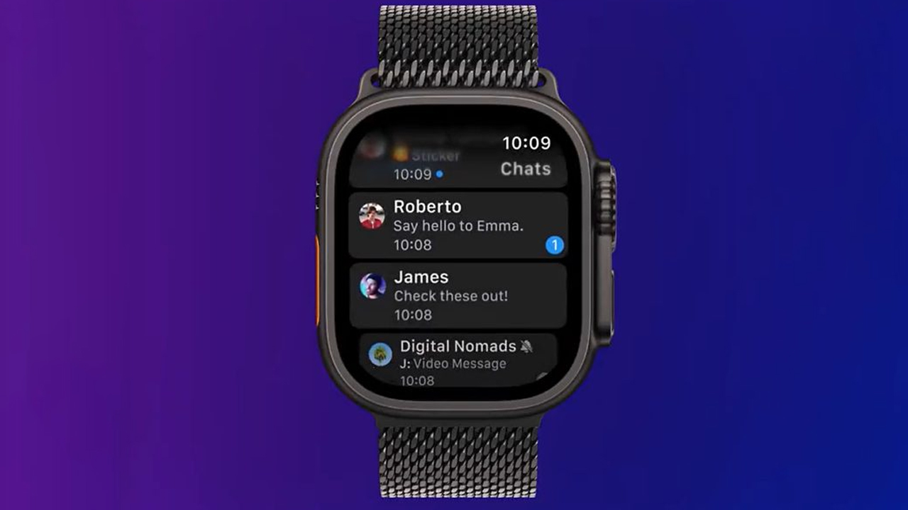 Telegram kembali ke Apple Watch dengan aplikasi native